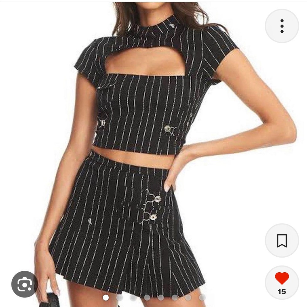 I.AM.GIA pinstripe set. Worn once, but is in pristine condition.